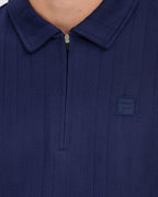 Men's Anchored Down Zip Polo