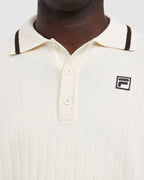 Men's Drew LS Polo Knit