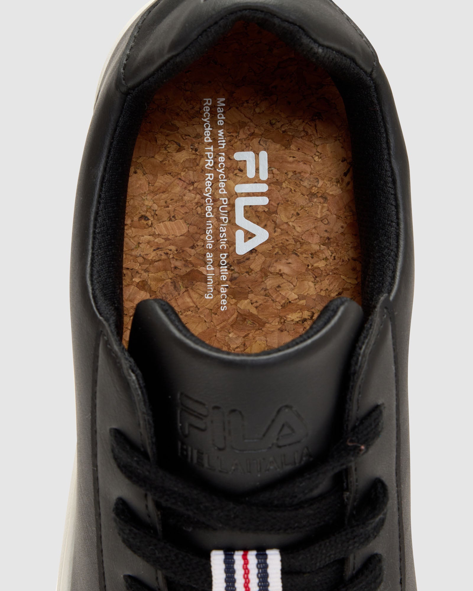 fila leather court shoes