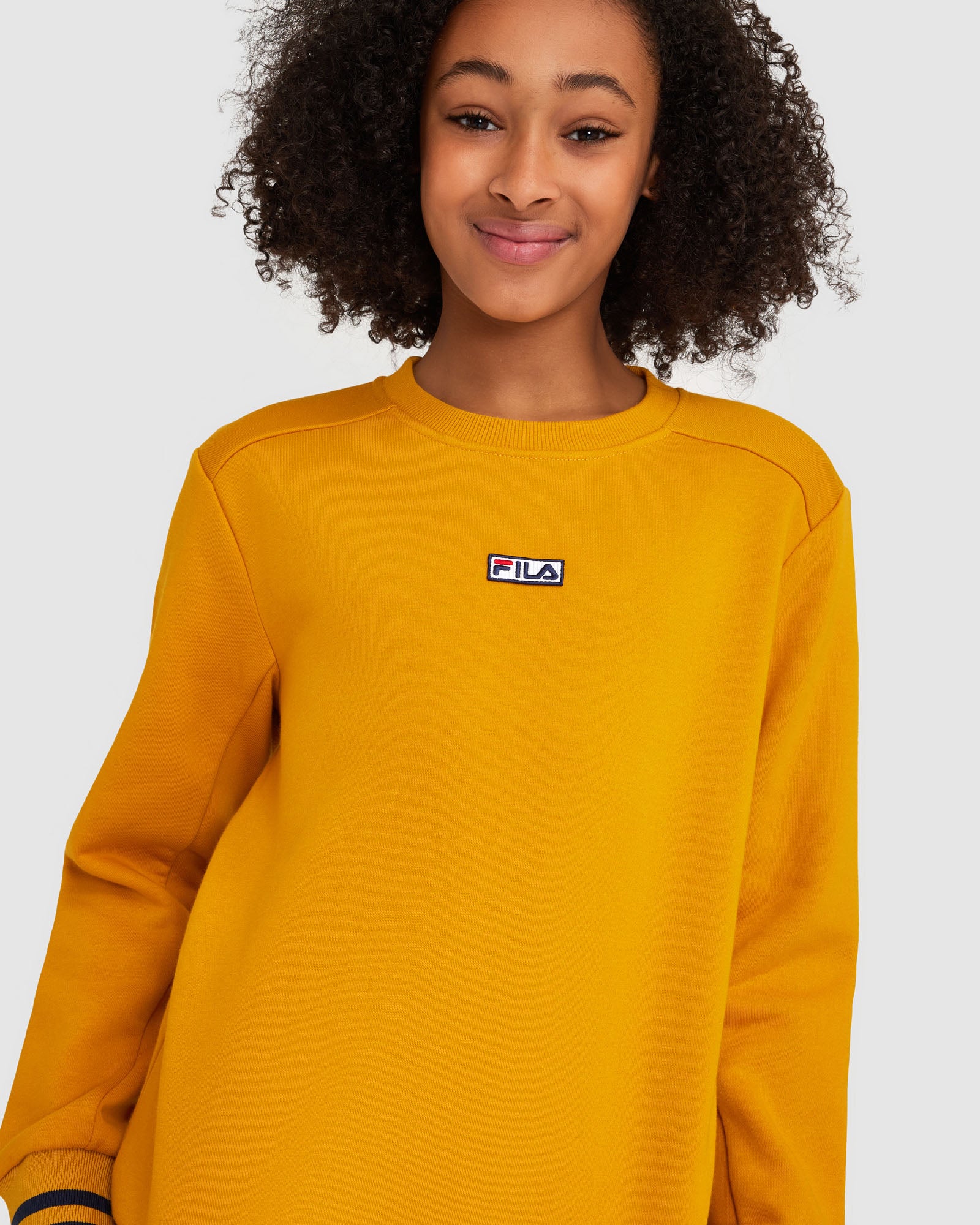 Fila best sale sweater yellow