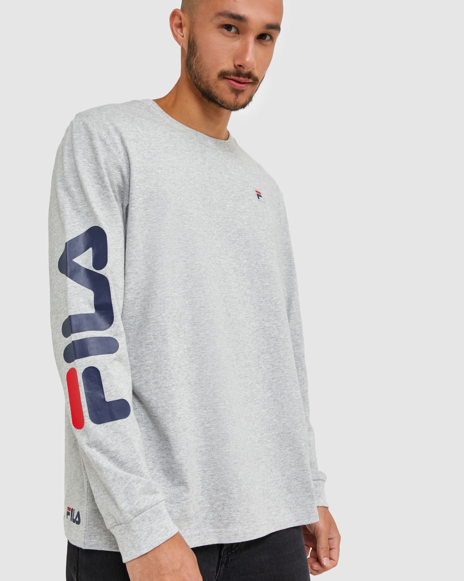 Grey fila deals t shirt