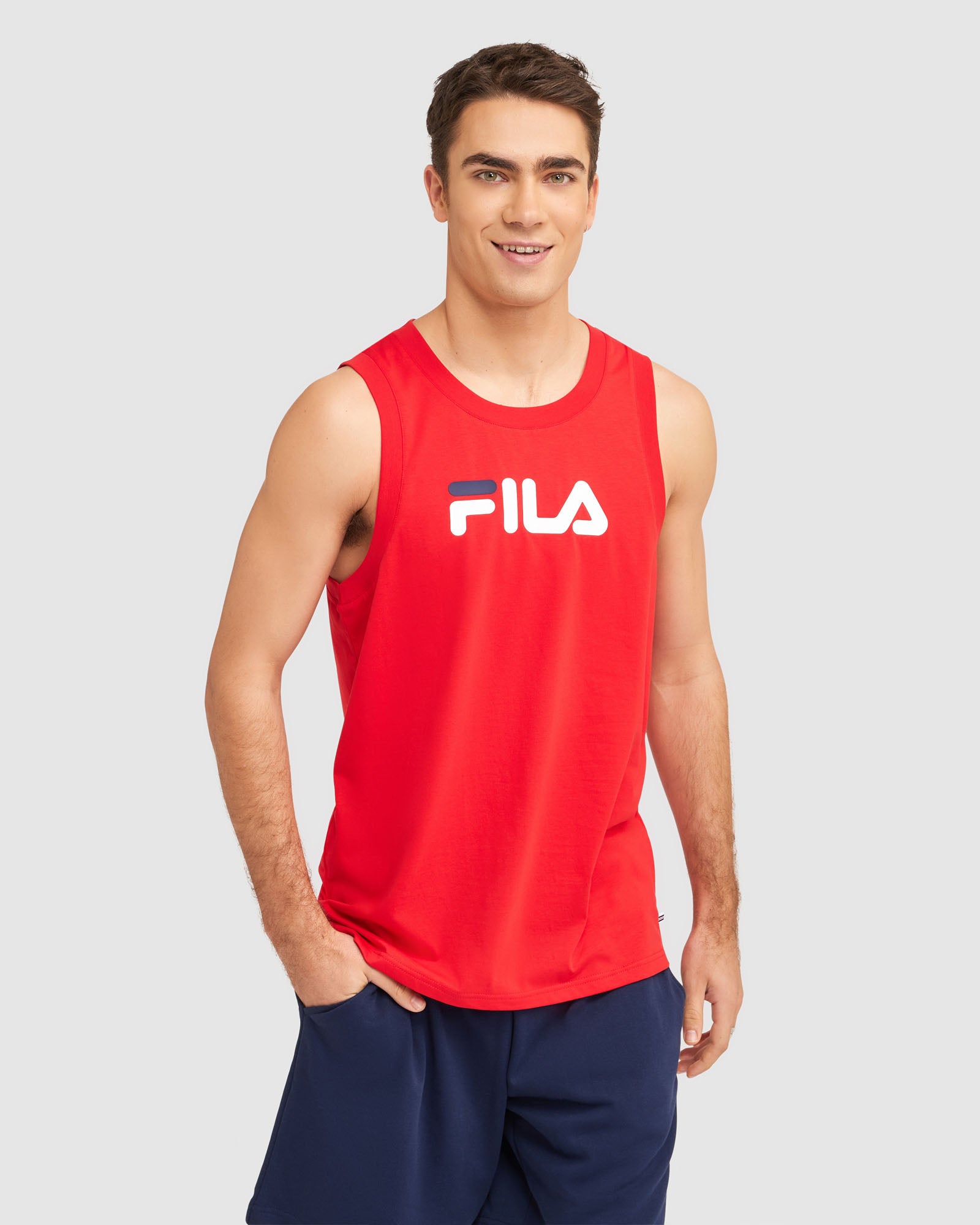 Fila muscle shirt best sale