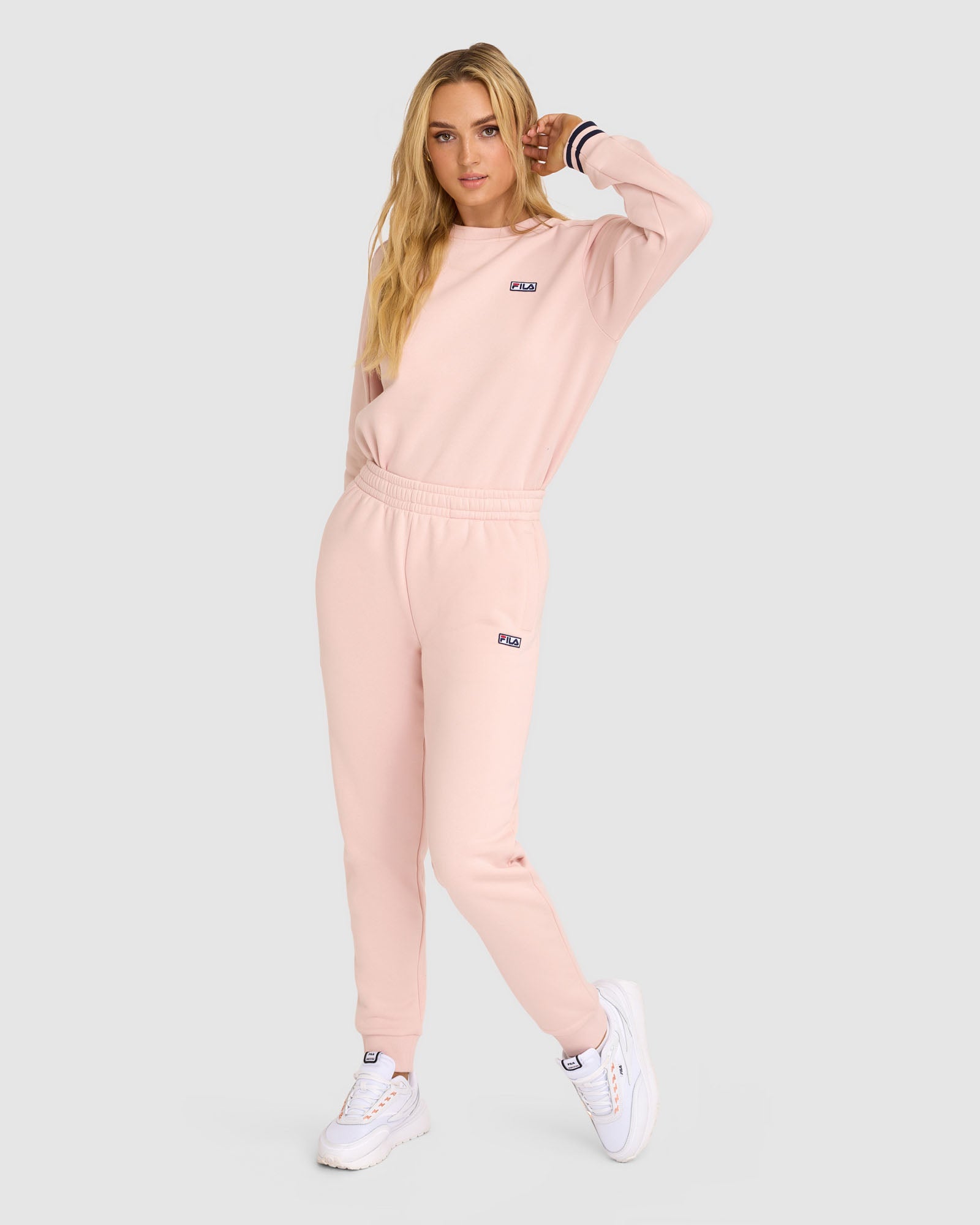 Fila tracksuit cheap womens pink