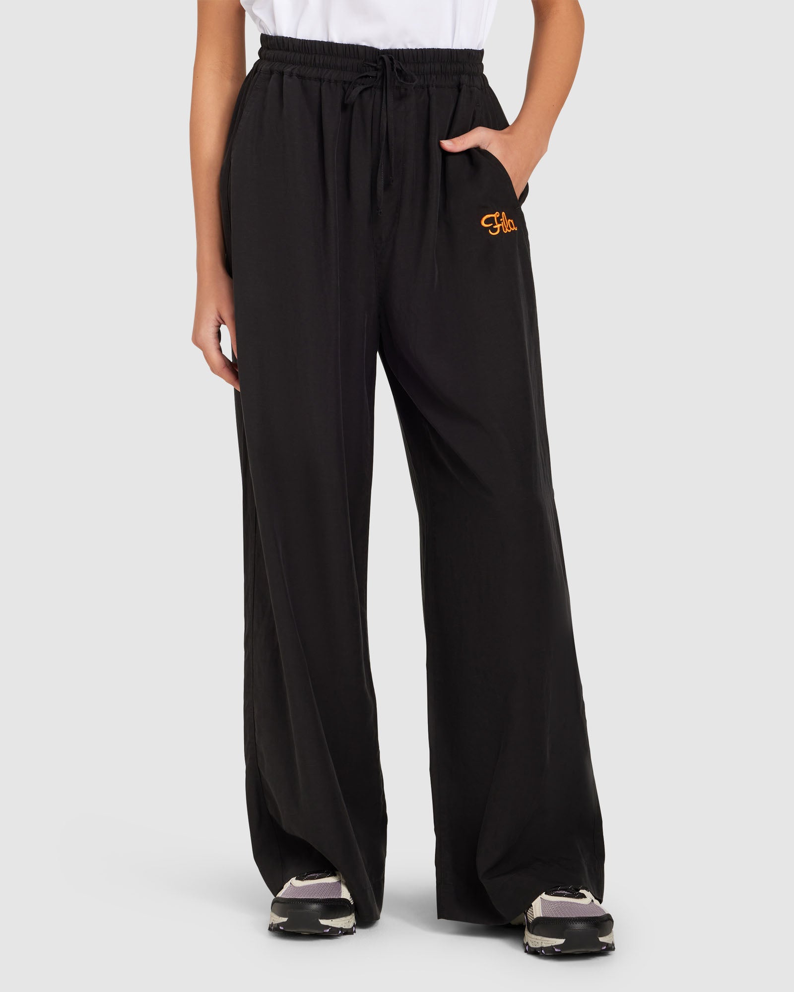 Black wide leg pants australia best sale