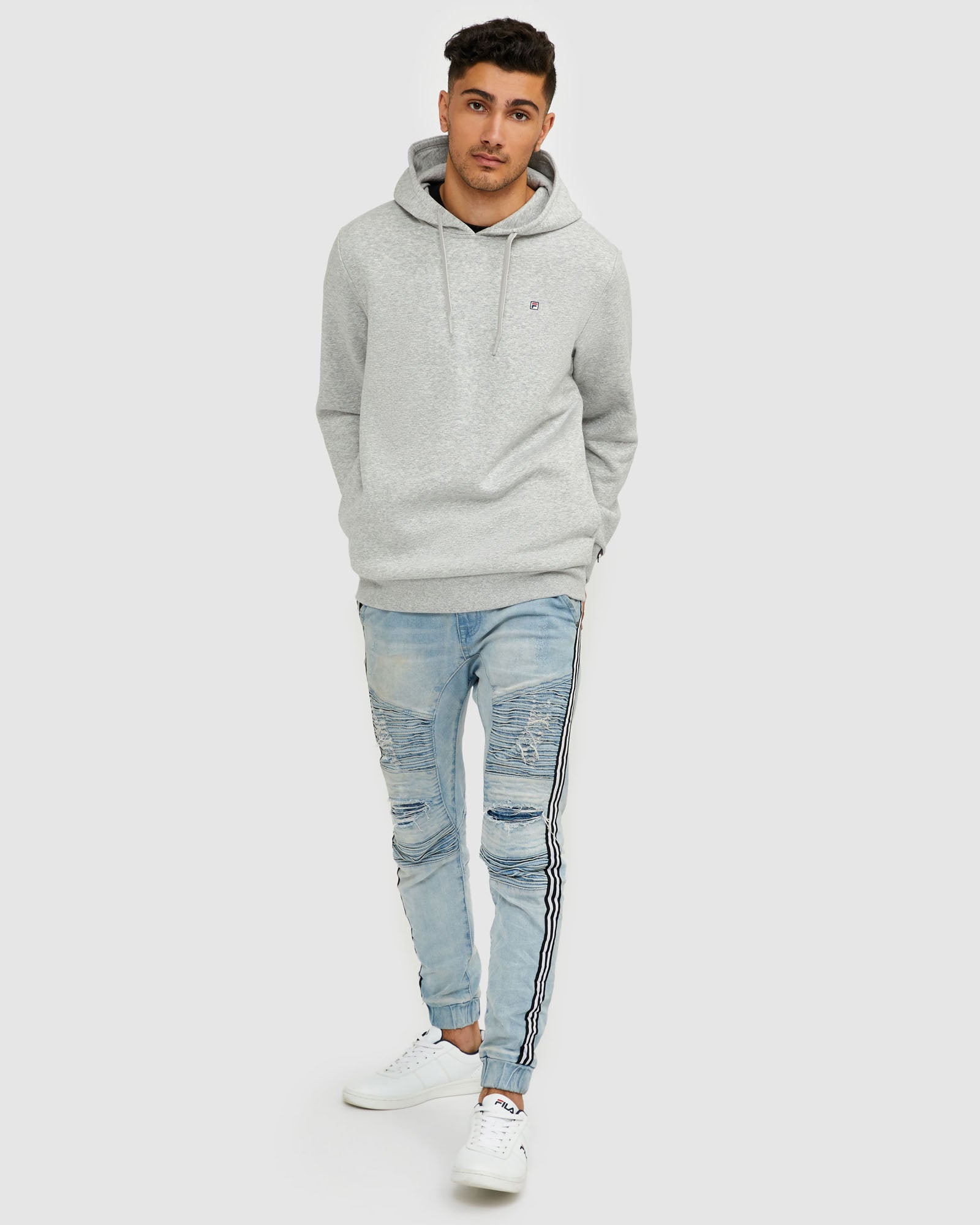 Fila unisex badge hotsell hood