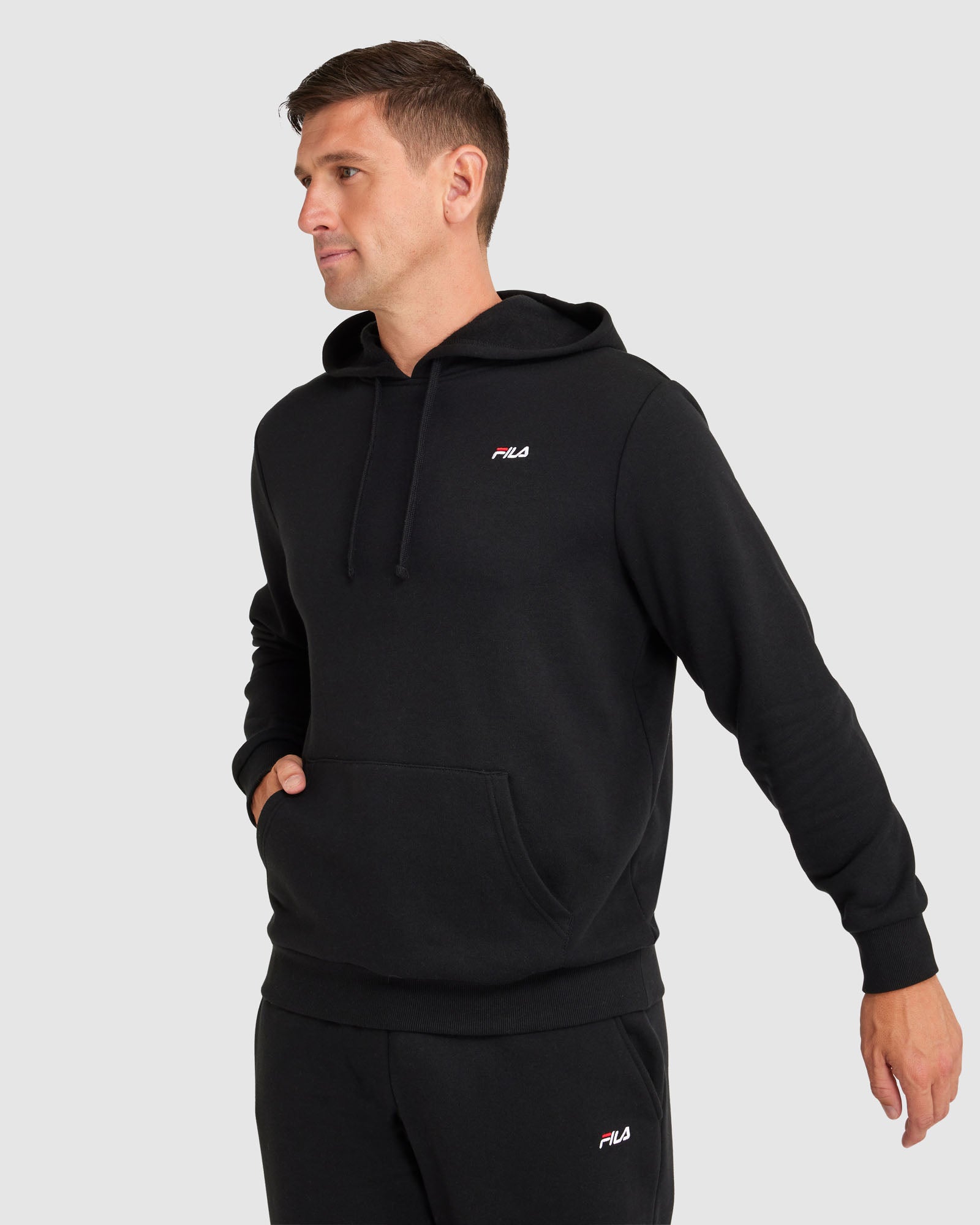 Fila cheap hoodie black