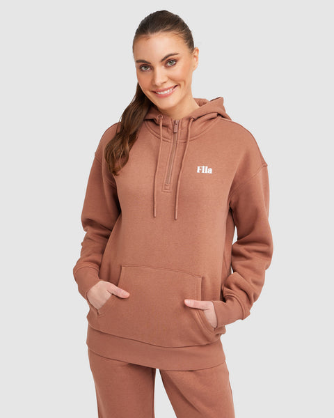 Fila sweatshirt best sale womens brown