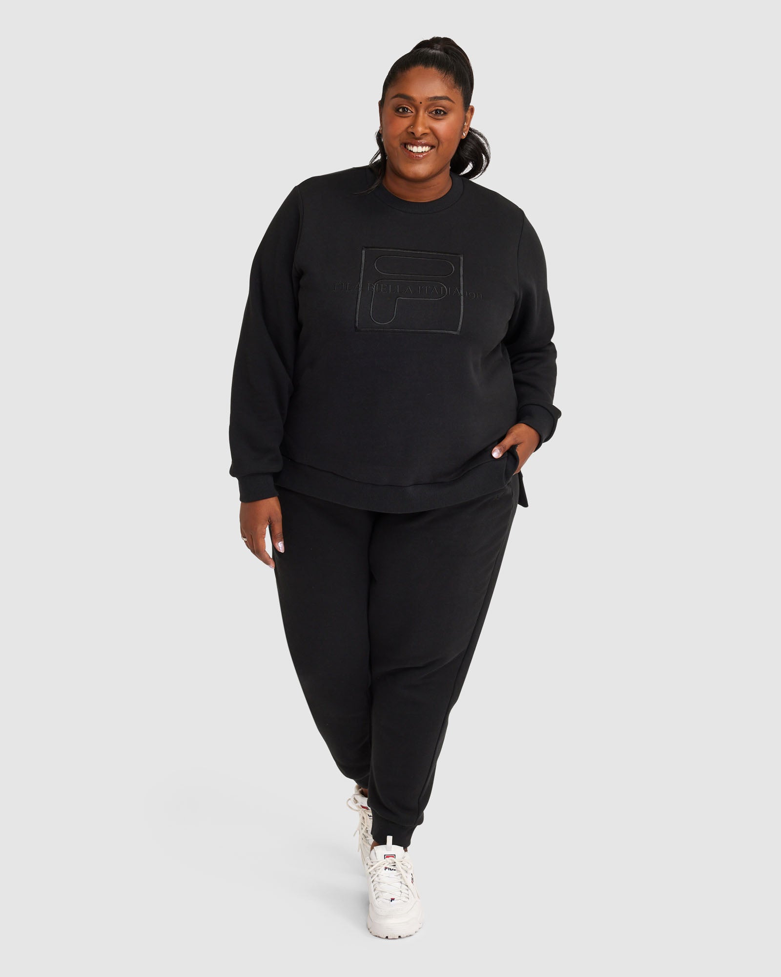 Plus size shop fila clothing